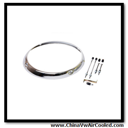 Headlight Chrome Rim 90163110204